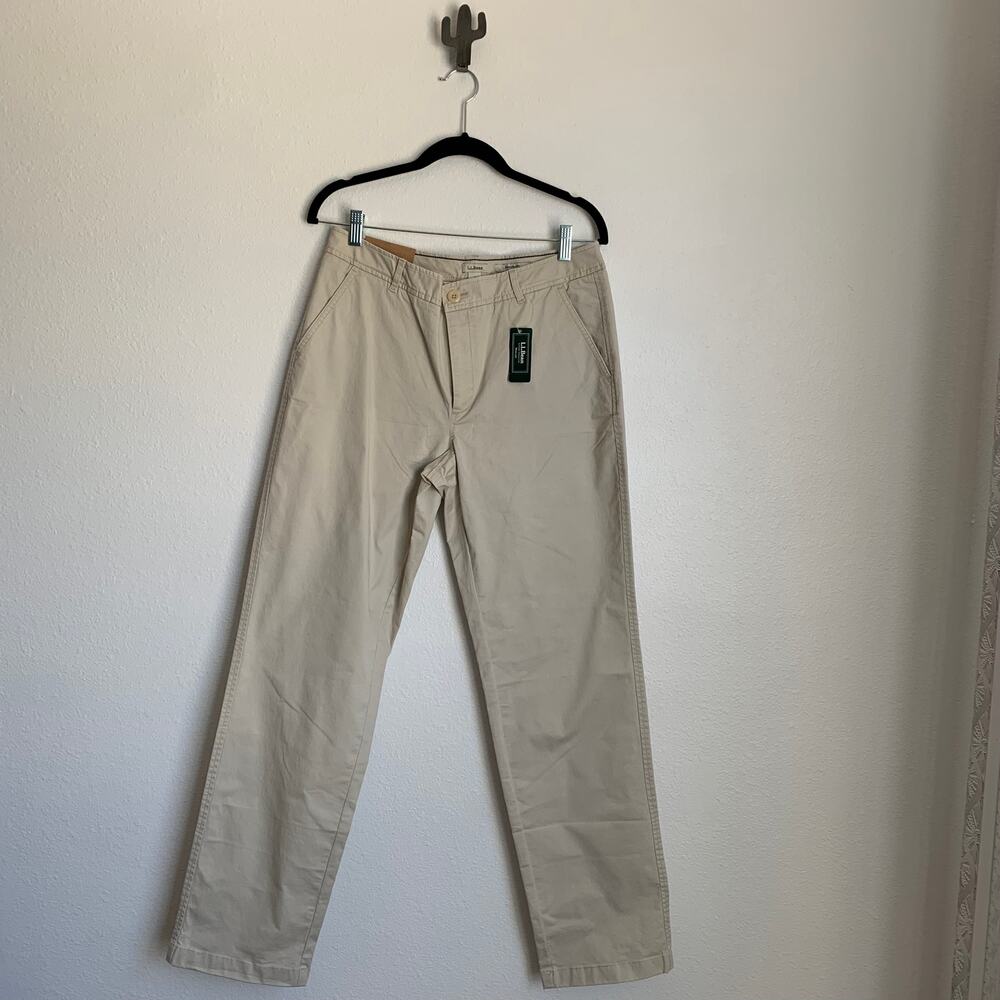 NWT L.L. Bean Favorite Fit Jeans in Sand Bar